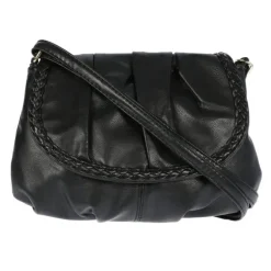 , Abendtasche Kunstleder schwarz Handtasche Bag Street OTJ132S