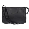 Abendtasche, Kunstleder schwarz Damentasche Jennifer Jones OTJ133S