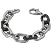 Amello Armband Keramik grobe Glieder schwarz Damen Edelstahlschmuck ESAX19S1