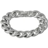 Amello Armband Panzer stahlfarben Damen Edelstahlschmuck ESAX18J8