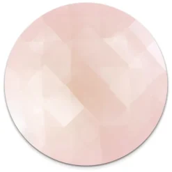 Amello Coin Acryl 30mm rosa für Coinsfassung Edelstahlschmuck ESC708A