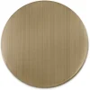 Amello Coin Cateye Glas 30mm braun für Coinsfassung Edelstahlschmuck ESC707N