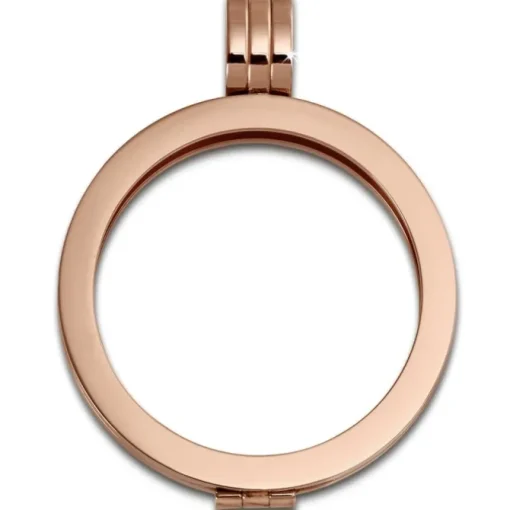 Amello Coins Ketten Set rose Edelstahl Kettenanhänger mit Kette 80cm ESCS41F