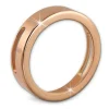 Amello Coinsfassung 30mm Edelstahl rosegold für Armband Stahlschmuck ESC022E