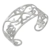 Amello Edelstahl Armspange Schmetterling Damen Armreif Stahlschmuck ESAS50J