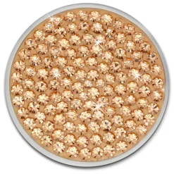 Amello Edelstahl Coin Zirkonia rose für Coinsfassung Edelstahlschmuck ESC301E