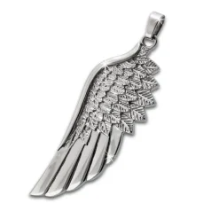 Amello Flügel Kettenanhänger Edelstahlschmuck Engelsflügel ESHS51J