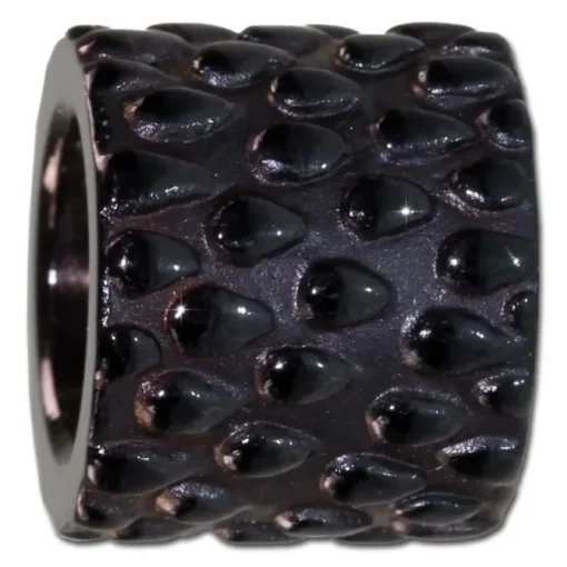 Amello Megabeads Edelstahl Bead Blasen lila Armbandbead AMB083V