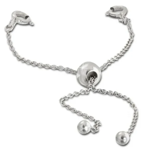 Armäleon Damen-Armband Basiskette Verschluss 925er Silber ARB001J