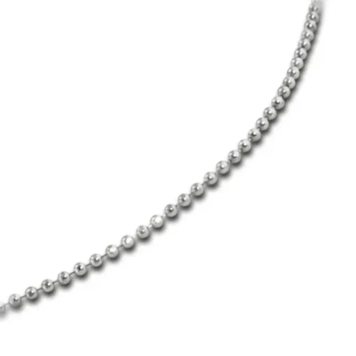 Armäleon Damen-Armband Designkette Kugelkette 925er ohne Verschluss ARD003J