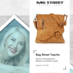 Bag Street , Kunstleder cognac,braun Tasche OTJ128C