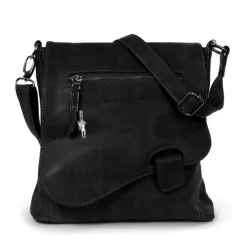 Bag Street , Kunstleder schwarz Handtasche OTJ128S