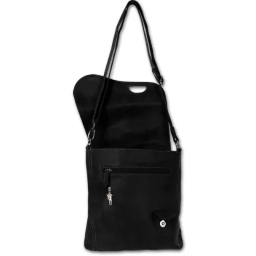 Bag Street , Kunstleder schwarz Handtasche OTJ128S