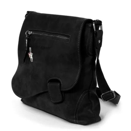 Bag Street , Kunstleder schwarz Handtasche OTJ128S
