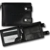 Bag Street Bikerbörse quer Leder schwarz Herren Brieftasche OPJ124S