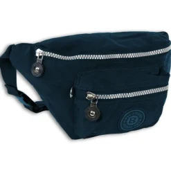 Bag Street Gürteltasche Nylon blau Hüfttasche Bauchtasche Damen, Herren OTJ506B