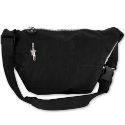 Bag Street Gürteltasche Nylon schwarz Hüfttasche Bauchtasche Damen OTJ506S