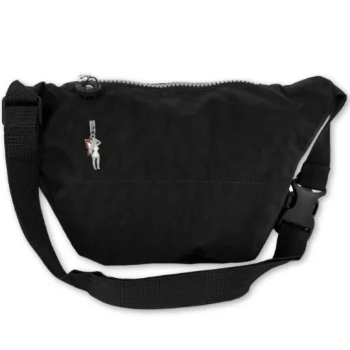 Bag Street Gürteltasche Nylon schwarz Hüfttasche Bauchtasche Damen OTJ506S