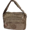 Bag Street leichte Nylon stone Handtasche OTJ227L