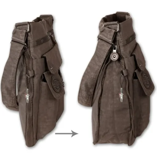 Bag Street Nylon braun Cross-Body OTJ206C
