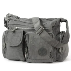 Bag Street Nylon grau Modische Crossover OTJ205K