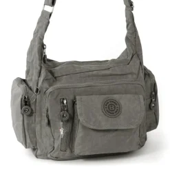 Bag Street Nylon grau Sportliche Damen OTJ204K
