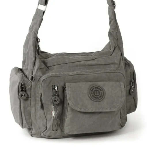 Bag Street Nylon grau Sportliche Damen OTJ204K