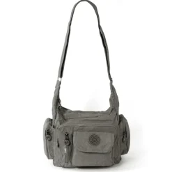 Bag Street Nylon grau Sportliche Damen OTJ204K
