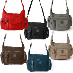 Bag Street Nylon grau Sportliche Damen OTJ204K