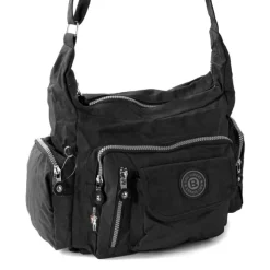 Bag Street Nylon schwarz Sportliche Damen OTJ204S