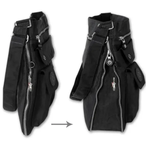 Bag Street Nylon schwarz Cross-Body OTJ206S