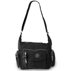 Bag Street Nylon schwarz Sportliche Damen OTJ204S
