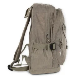 Bag Street Rucksack, Handtasche Nylon stone, braun Damen Cityrucksack OTJ604L
