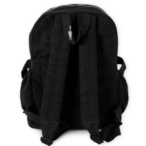 Bag Street Rucksack, Handtasche Nylon schwarz Damen Cityrucksack OTJ604S