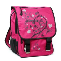 Bag Street Rucksack Nylon pink großer Schulranzen Schultasche OTJ602P
