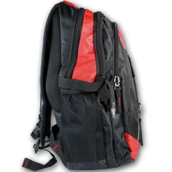 Bag Street Rucksack Nylon schwarz/rot Freizeit - Sportrucksack OTJ6540R