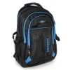 Bag Street Rucksack Synthetik schwarz, blau Laptopfach Laptoprucksack OTJ605B