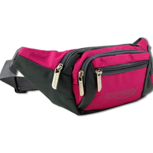 Bag Street sportliche Gürteltasche Nylon pink Bauchtasche Hüfttasche OTJ507P