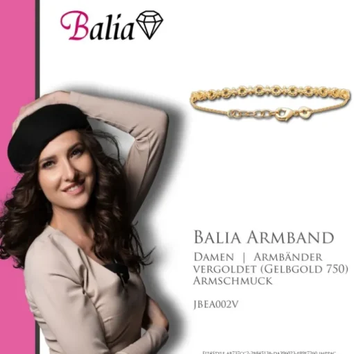 Balia Armband plain Karabinerverschluss Balia Armbänder JBEA002V