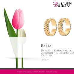 Balia Creole plain Klippverschluss Balia Creolen JBEC017V