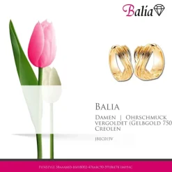 Balia Creole plain Klippverschluss Balia Creolen JBEC015V
