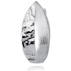 Balia Creolen für Damen glänzend Zirkonia aus 925er Silber BAO0077SO