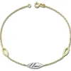 Balia Damen Armband 333 Gelb-Weißgold mit Zirkonia BGA0002T8