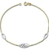 Balia Damen Armband 333 Gelb-Weißgold mit Zirkonia BGA0002W8
