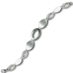 Balia Damen Armband 925 Silber matt und poliert 19cm BAA0022SM