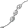 Balia Damen Armband 925 Silber matt und poliert 19cm BAA0026SM