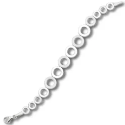 Balia Damen Armband 925 Silber matt und glanz 19,5cm BAA0004SP