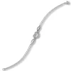 Balia Damen Armband 925 Silber Zirkonia weiß poliert 19cm BAA0032SW