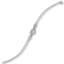 Balia Damen Armband 925 Silber Zirkonia weiß poliert 19cm BAA0032SW