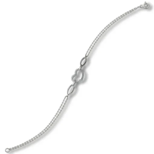 Balia Damen Armband 925 Silber Zirkonia weiß poliert 19cm BAA0032SW
